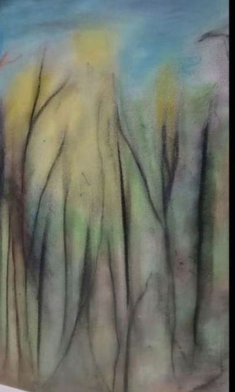 Tableaux: Gemälde "Waldstück " handmade 57×57 – Neuf (Voir description) à Riehen par Steinbock1970 3