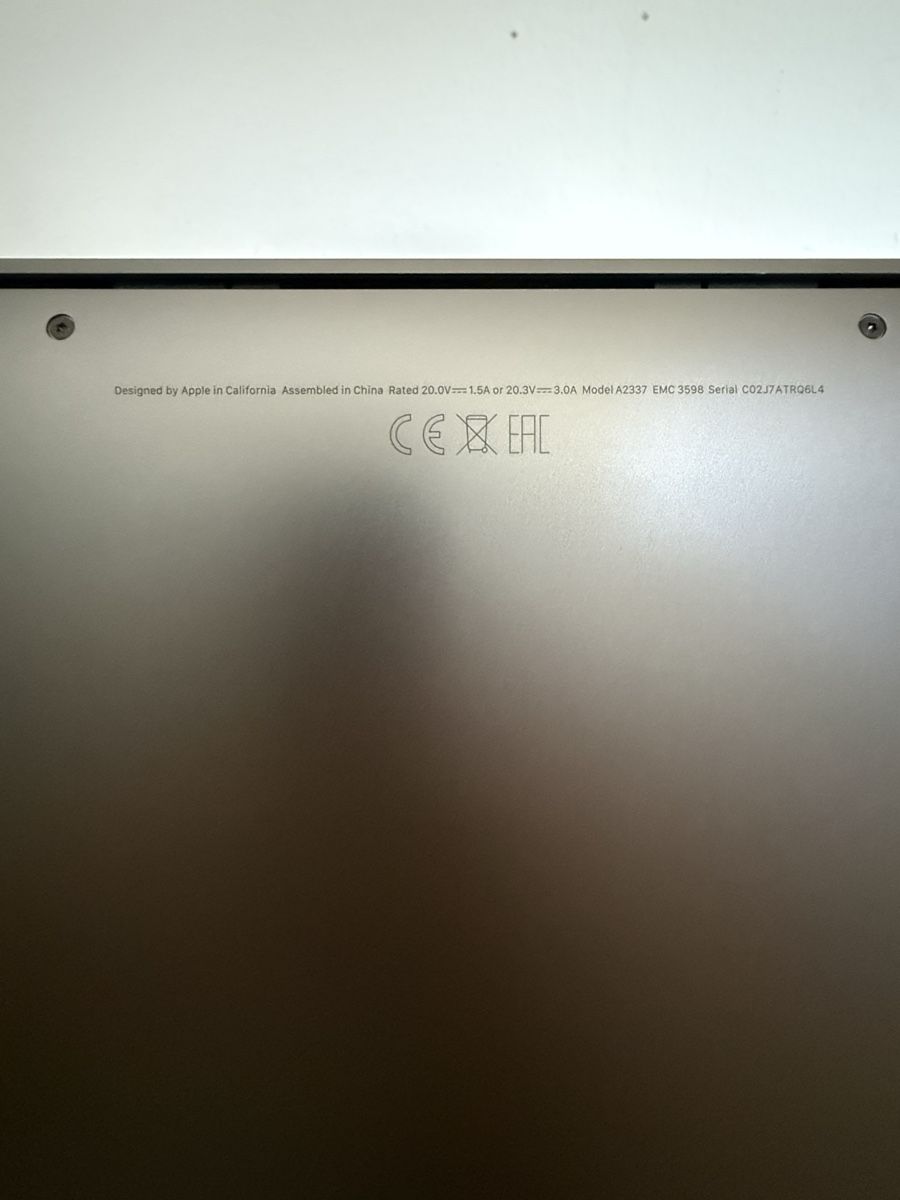 Apple Notebook: Apple Macbook air 2020 – Usato da Turgi venduto da ide_9dnd 2