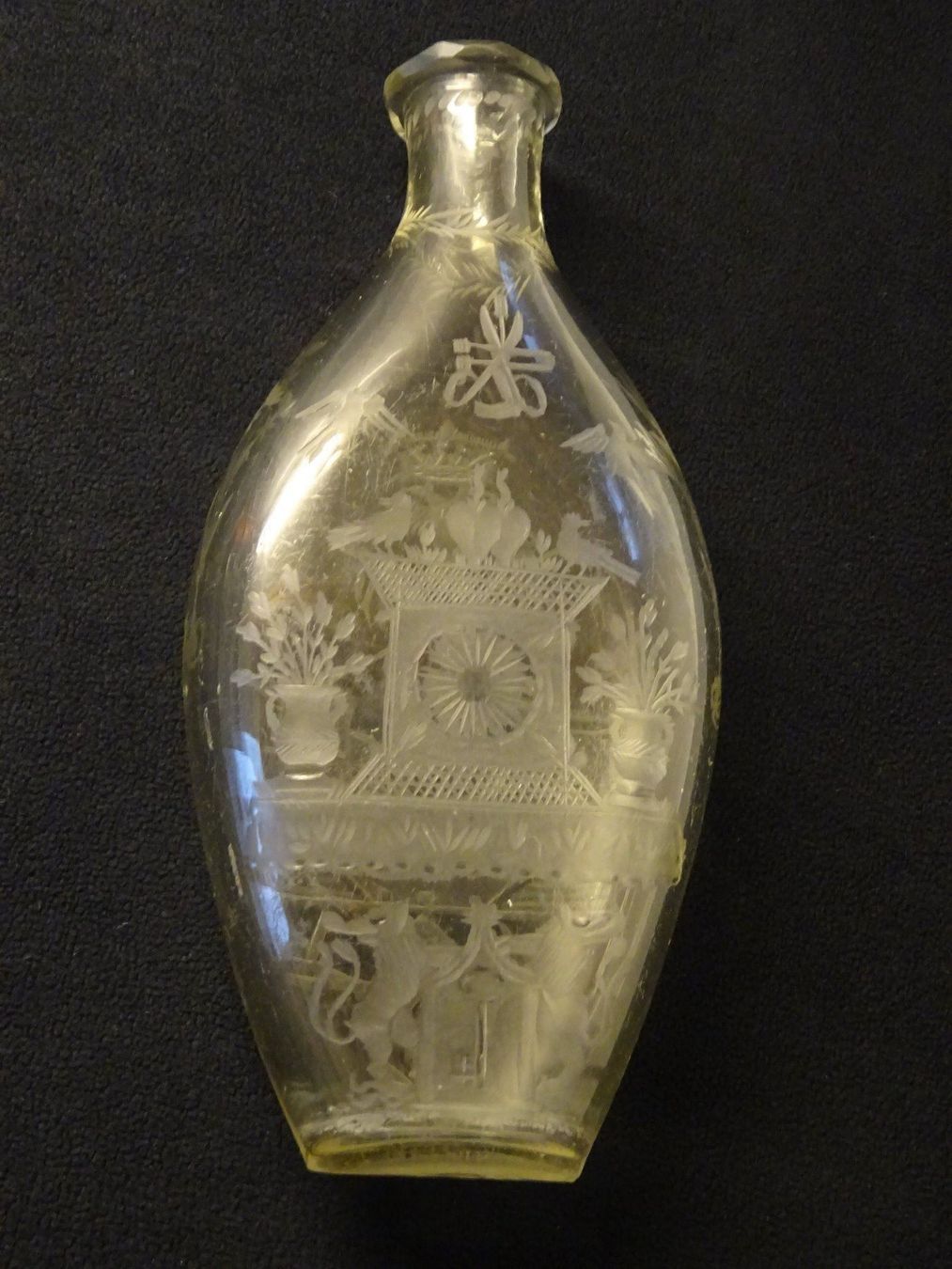 Flaschen: Taufflasche Glasmacherzunft Weissglas – Gebraucht aus Esslingen von eintagammeer 1