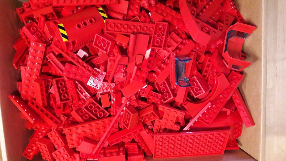 1kg Lego rot | Kaufen auf Ricardo