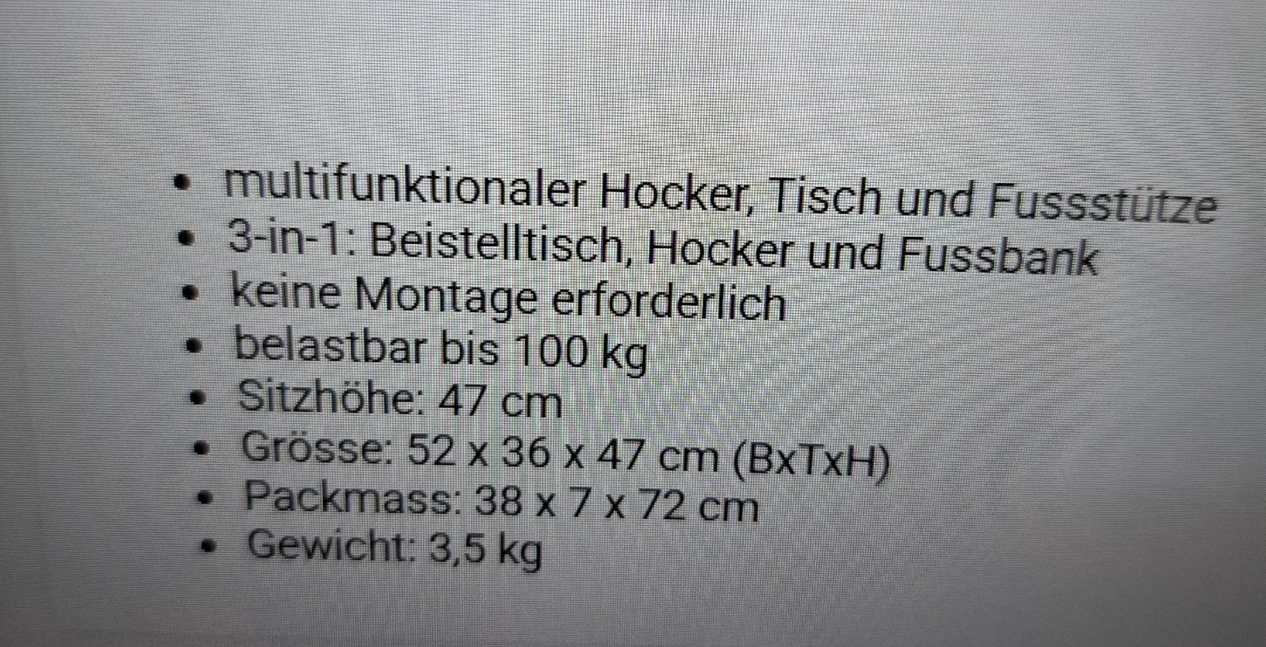 Sgabelli: Westfield Dynamic Avantgarde  Hocker inkl. Tischauflage – Usato da Untersiggenthal venduto da Bagus 6