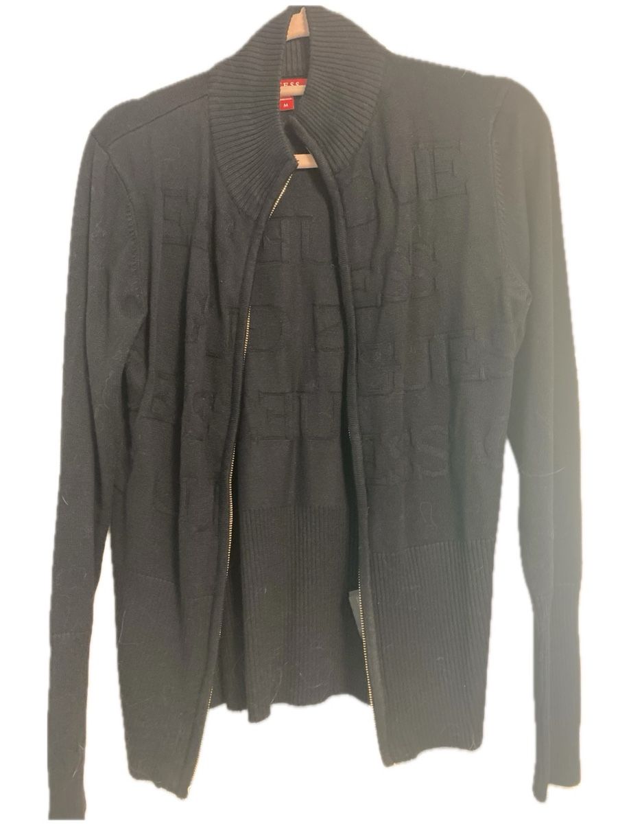 Guess Giacche: Strickjacke GUESS schwarz – Nuovo (secondo la descrizione) da Wolfwil venduto da ISAsShop