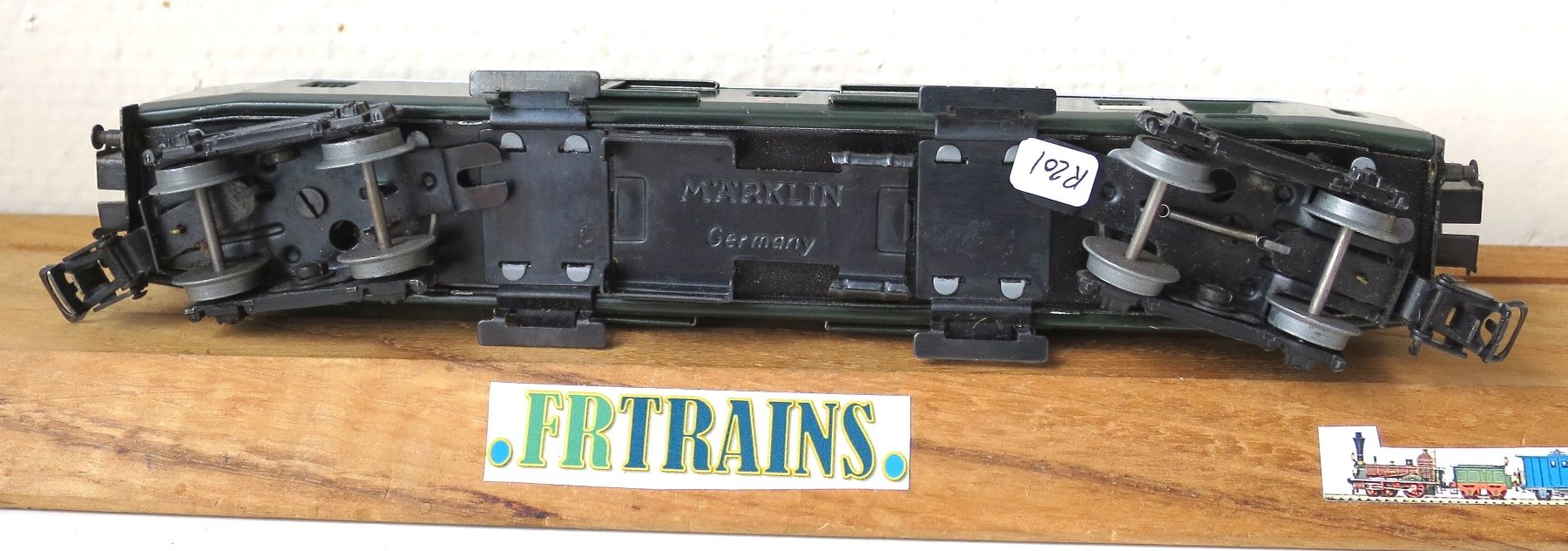 Märklin Modellini di ferrovie: MARKLIN 4017 SBB CFF FOURGON A BAGAGES LEGER – Usato da Gland venduto da FRtrains 3