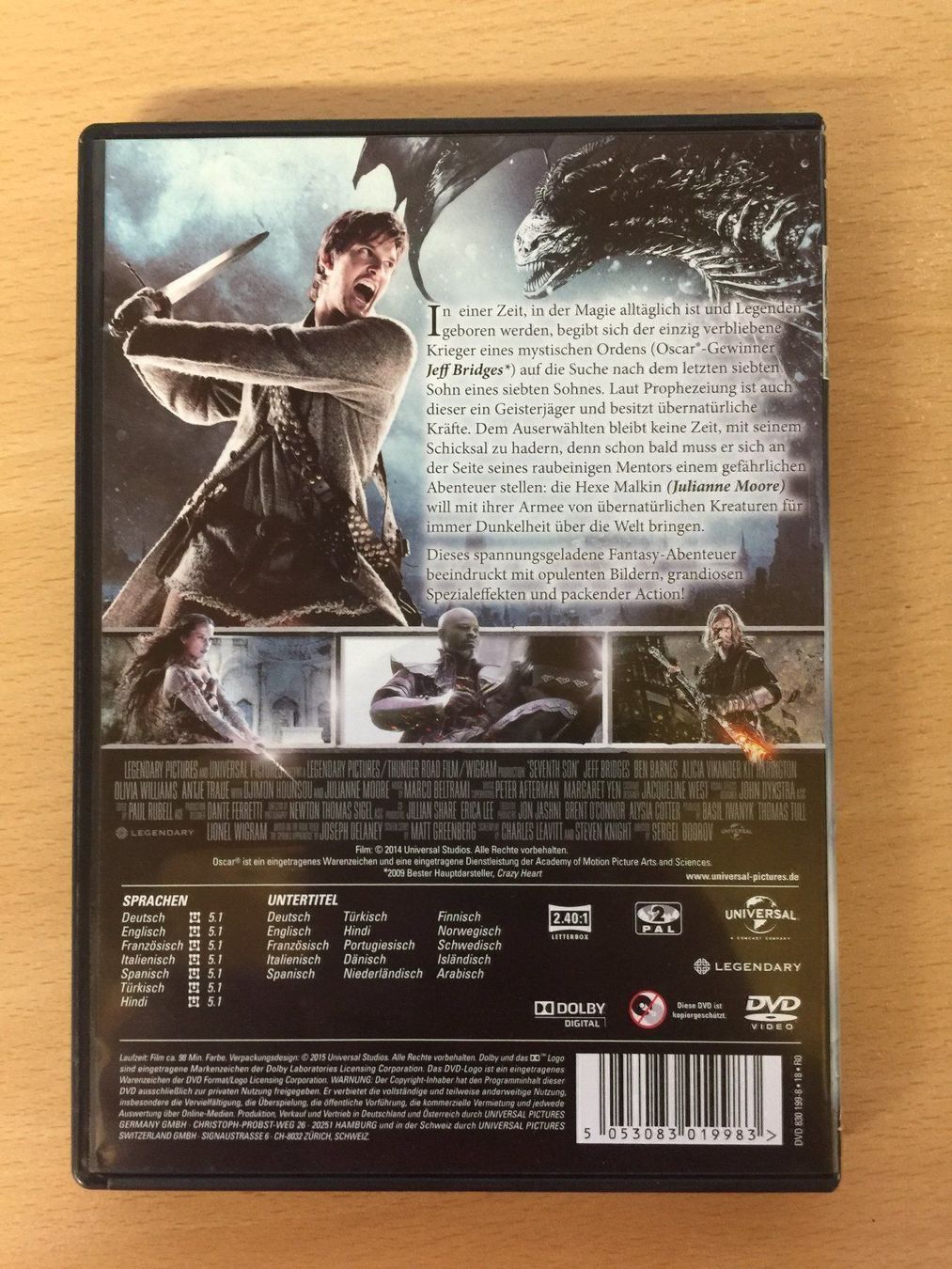Tutti i DVDs: Seventh Son – Usato da Glattfelden venduto da cybermaxx 1