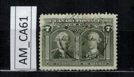 Canada 1908, 300 Jahre Quebec, 7c, Mi 88, gebraucht, AM_CA61
