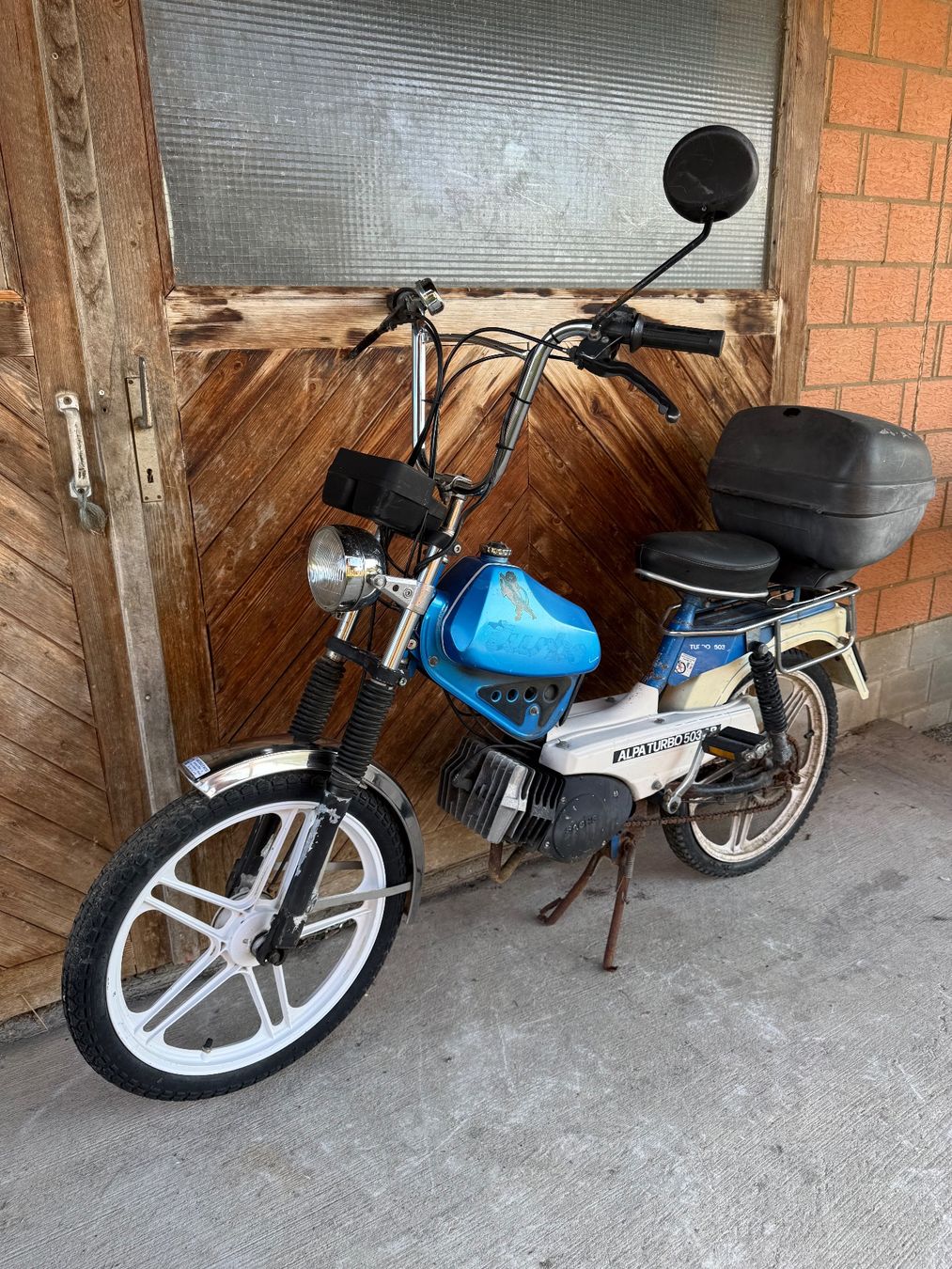 Sachs Ciclomotori: Sachs 503 Alpa Turbo Töffli – Difettoso da Fahrni b. Thun venduto da Schneiderlein55 1