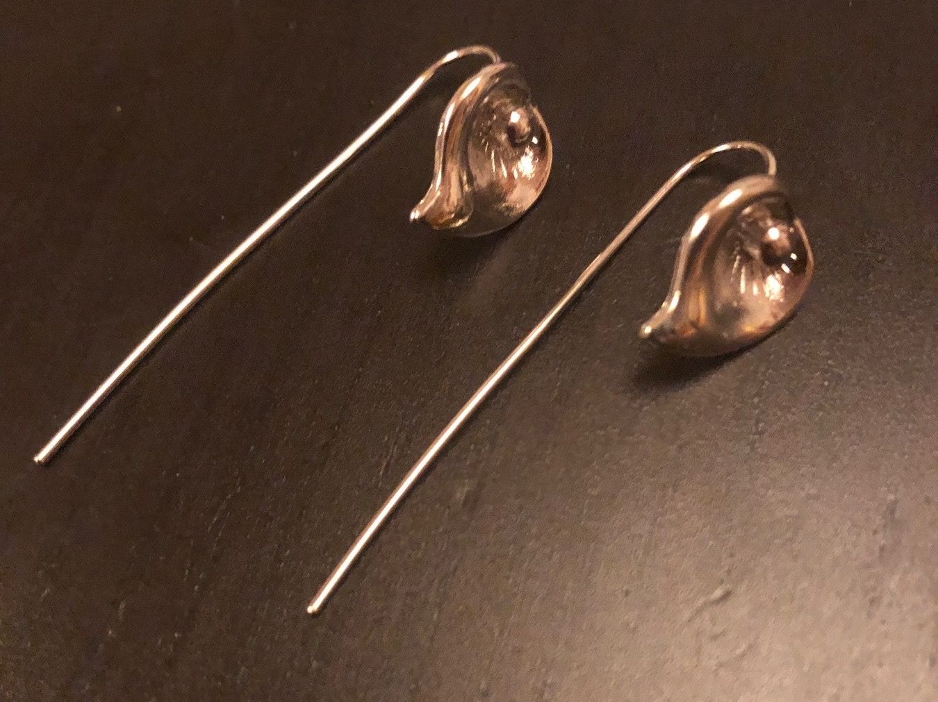 Ohrringe & -stecker: Ohrringe mit Calla / Nr157 – Neu (gemäss Beschreibung) aus Gams von Mariawicca 4
