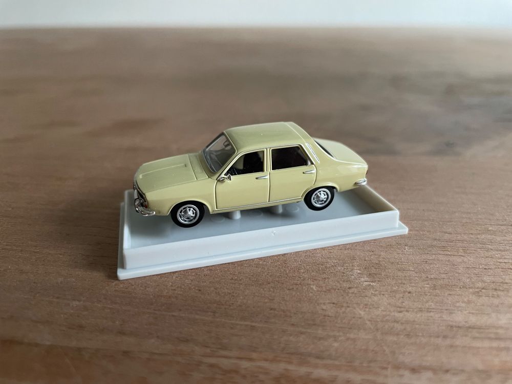 Modèle Réduit Brekina Renault R12 TL Couleur Beige Clair - Modélisme Neuf