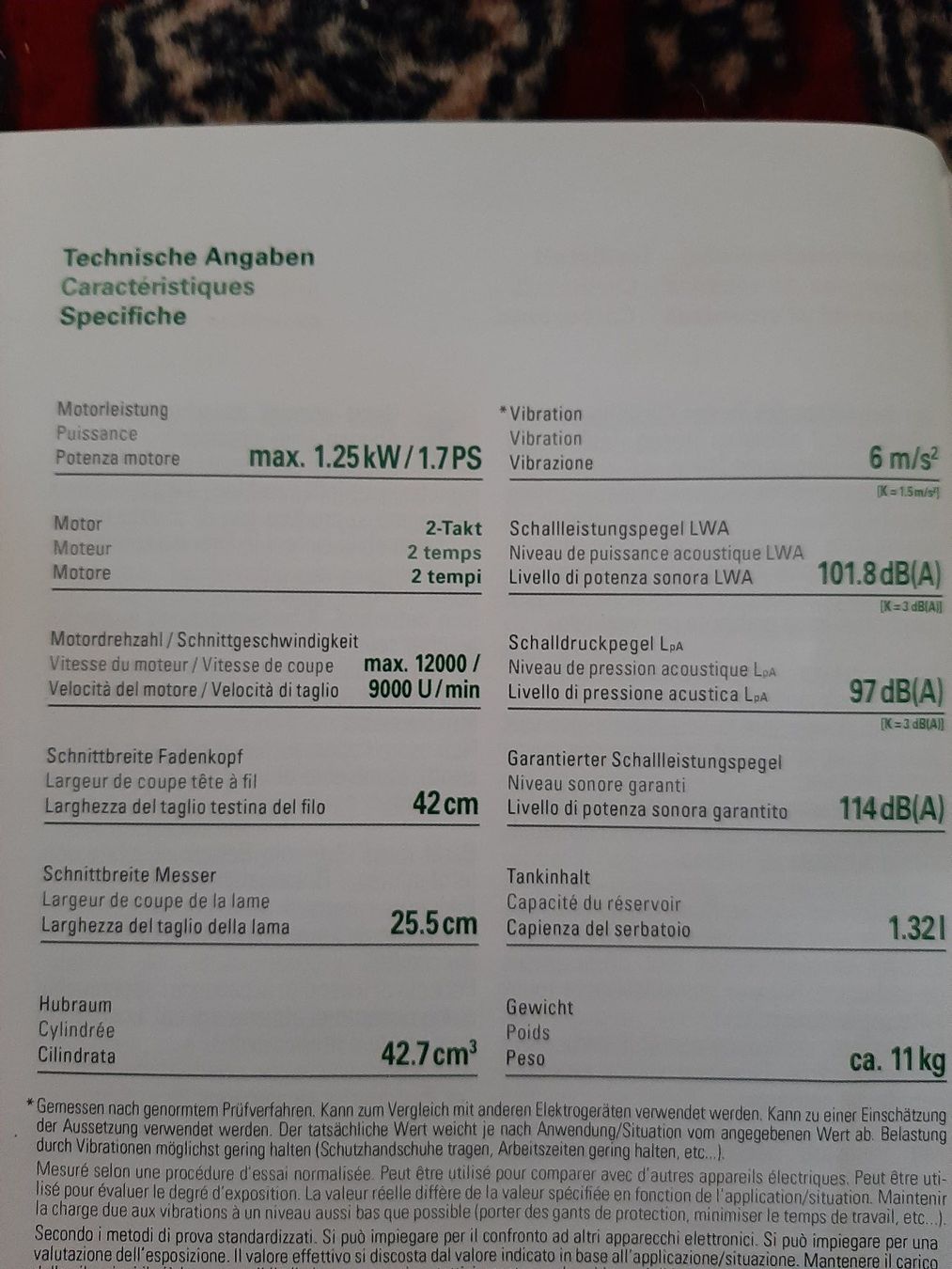 Tutte le macchine: SENSE tragbar 1.7PS, mit Zubehoer – Usato da Pfäffikon SZ venduto da Marcus_Aurilius 6