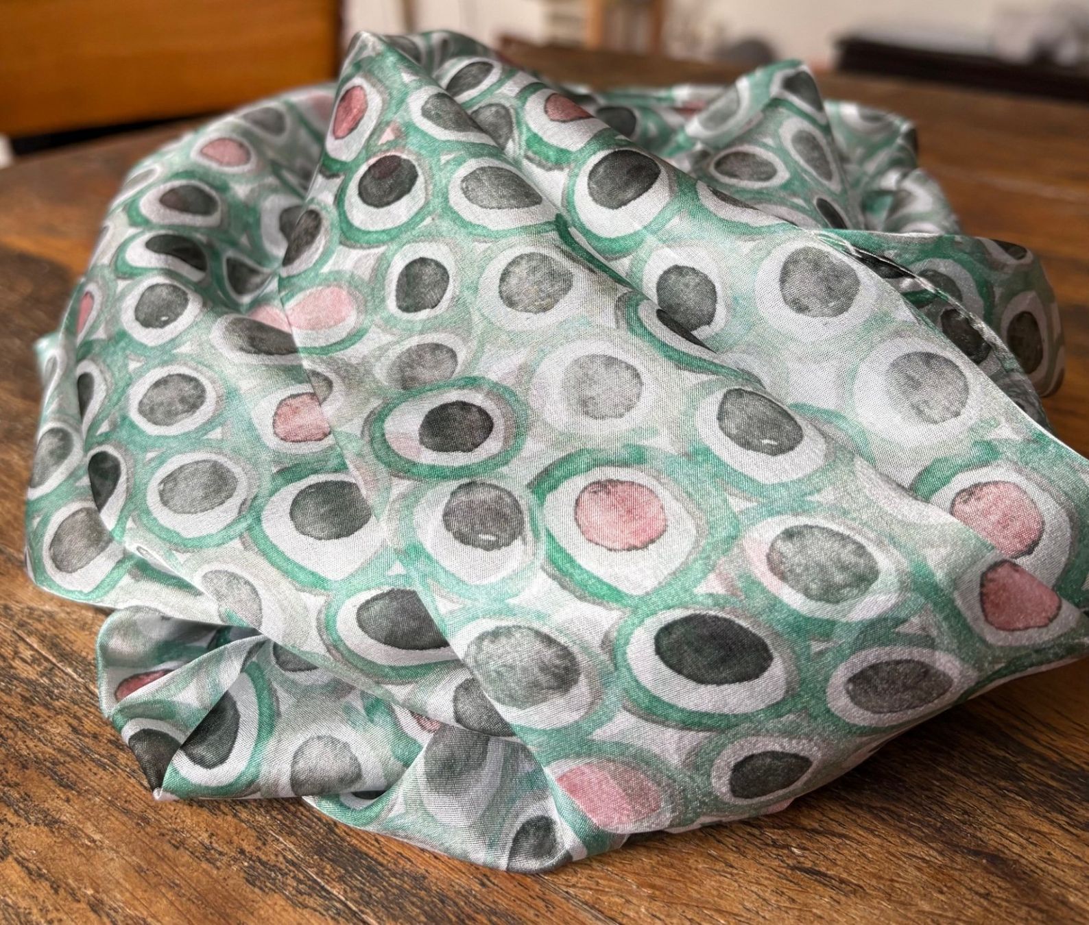 Foulards, Tücher & Schals: FOULARD 100% SOIE!! – Neu und originalverpackt aus Locarno von NicoNion 2