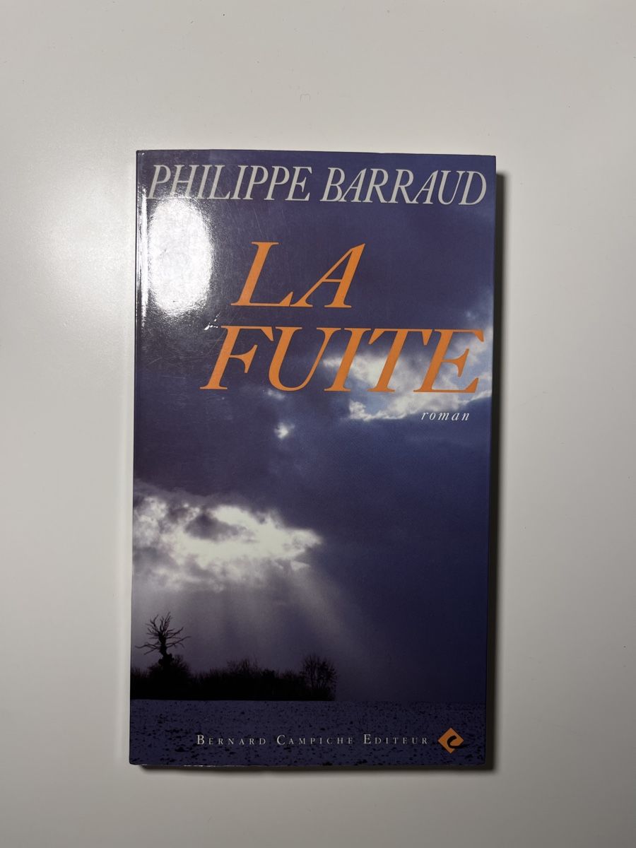 Bücher: La Fuite von Philippe Barraud – Gebraucht aus Bottmingen von vera_am