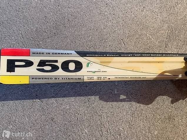 Völkl Sci: Völki P50 Skis – Usato da Zürich venduto da lenchen5 2