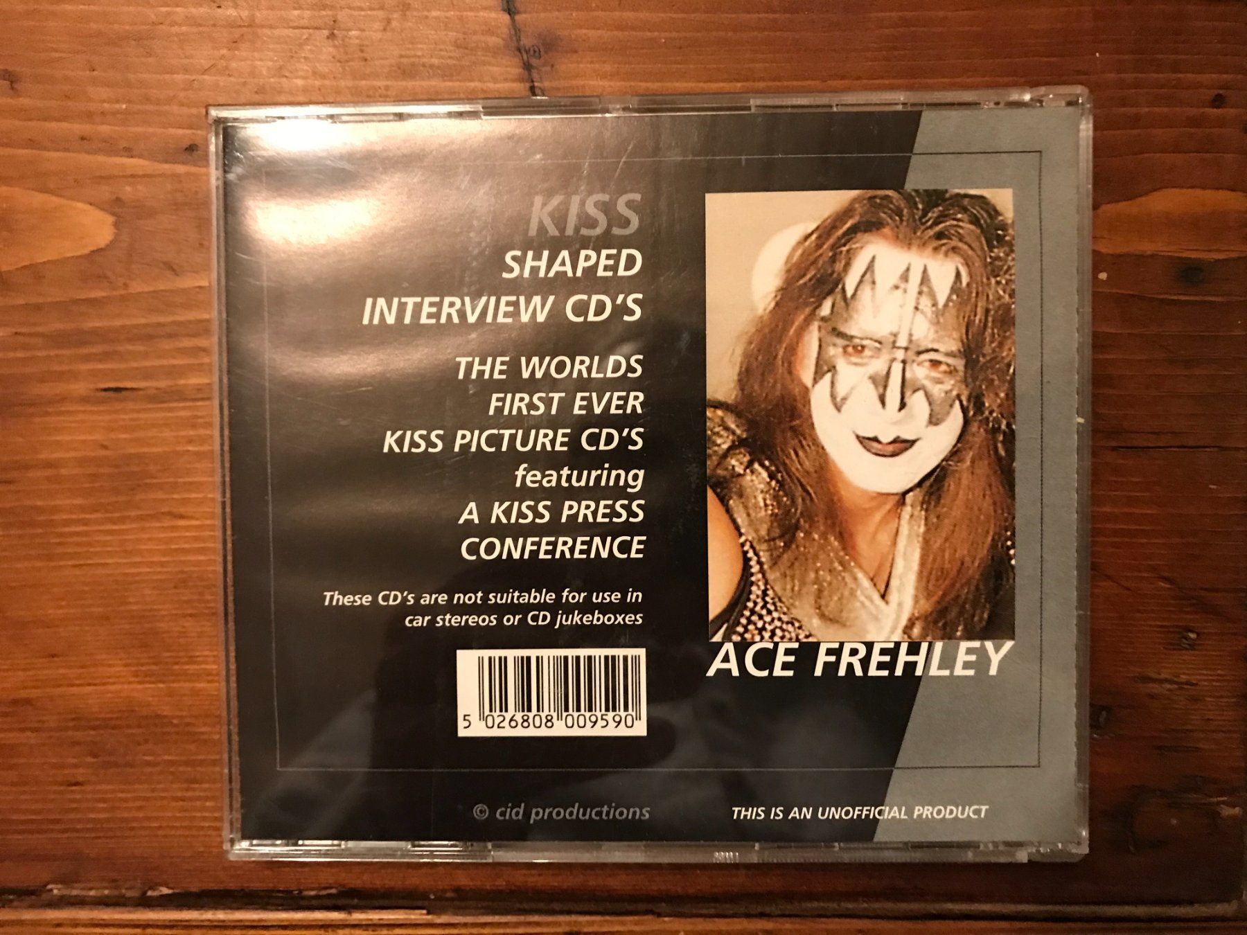 CD: Kiss Ace Frehley picture disc CD – Usato da Corjolens venduto da san_kyv9 1