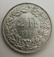 2 Franken 1939 Silber