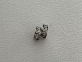 Original Pandora Klare Pavé Clips (2 Stück)