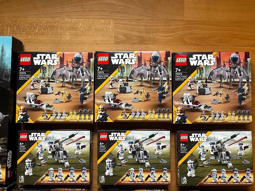 LEGO Star Wars Army Building Konvolut OVP Neu Und Originalverpackt 
