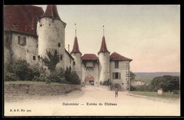 AK Colombier, Entrée du Château