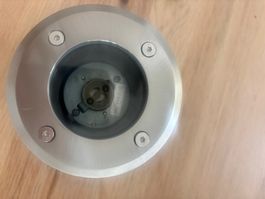 Edelstahl Einbaustrahler für Aussenbereich, GU10, neu!