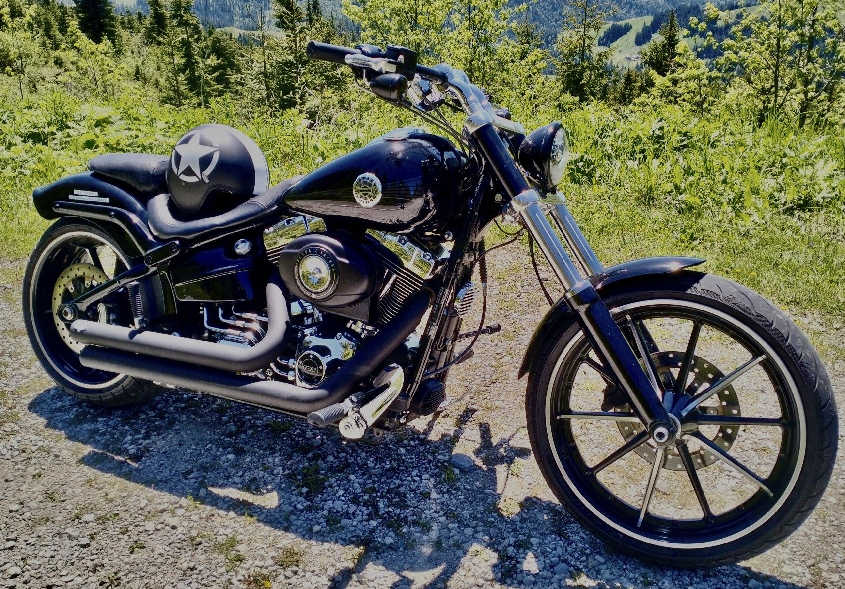 Accessori per altri veicoli: Spez.Harley Davidson Softail Breakout Jg.14, 23000km – Usato da Düdingen venduto da deal001 3