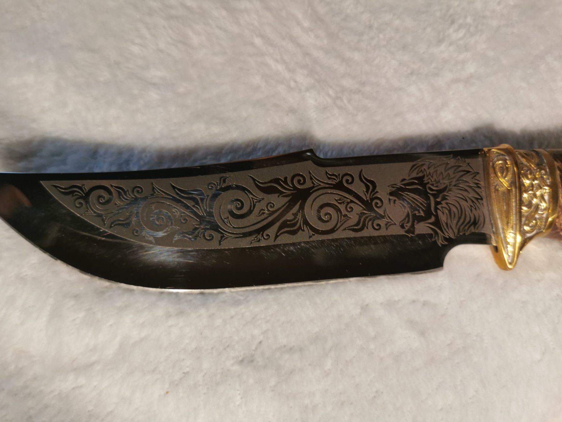 Accessori: Jagdmesser mit Löwenkopf +Lederscheide – Nuovo (secondo la descrizione) da Mellingen venduto da fra_g7y8 7