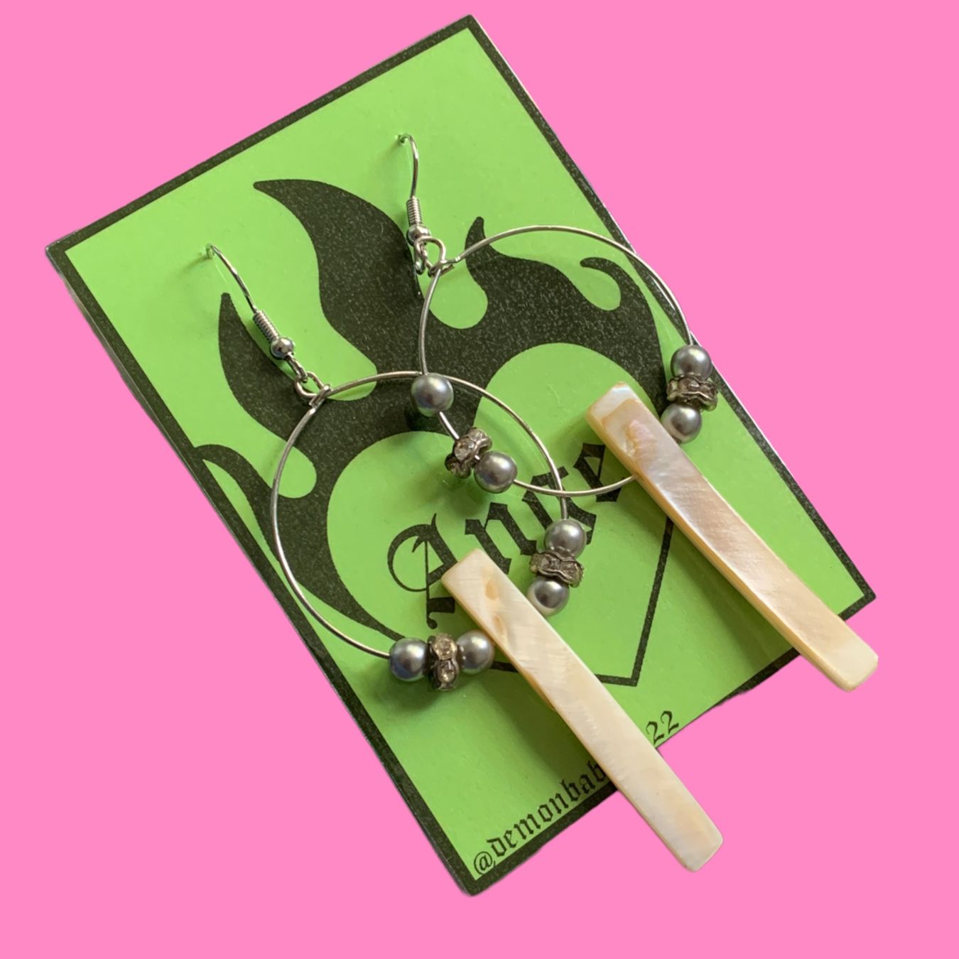 Orecchini pendenti & Orecchini a lobo: “Ino” earrings – Nuovo (secondo la descrizione) da Basel venduto da demonbaby2222 2
