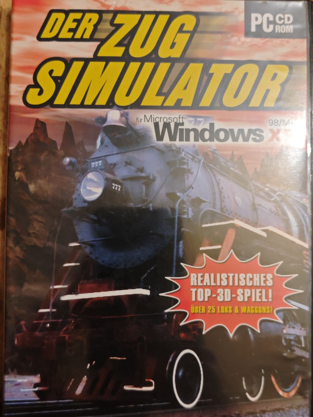 Microsoft Spiele: Der Zug Simulator - PC CD ROM Spiel für Windows 98/XP – Gebraucht aus Dübendorf von kb86_MOVIE