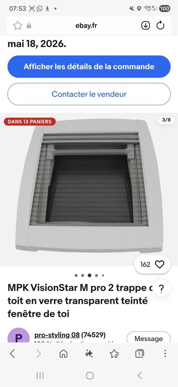 Finestre: Dachfenster 40x40 Neu – Nuovo e nell'imballaggio originale da Dornach venduto da cam_ft6z 1