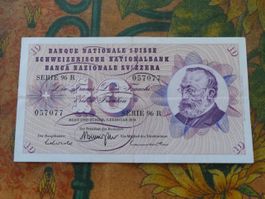 SUISSE  10  Francs  1974  (7077)  Billet