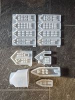 Häuser Set, Silikonformen für Raysin giessen