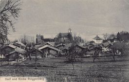 Ringgenberg, Dorf und Kirche, gelaufen 1912