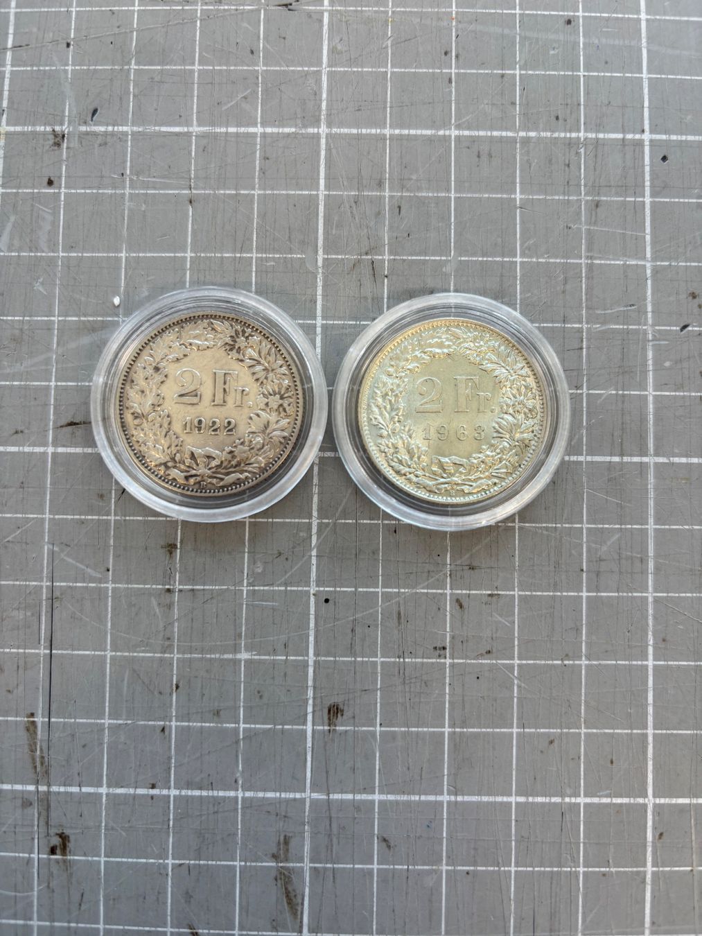 Alle Münzen: Silber 2 Franken / 2 Münzen im Set – Neu (gemäss Beschreibung) aus Flawil von Pirar