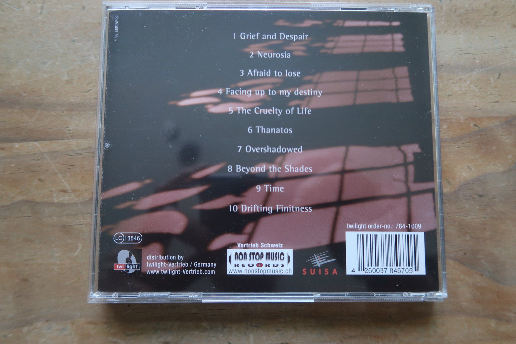 CD: EERINESS - PATHS - SWISS GOTHIC METAL - CD – Usato da Basel venduto da Patiscat 1