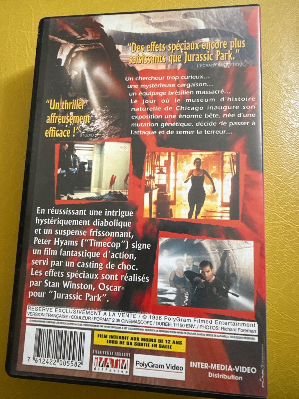 Alle VHS: Film VHS RELIC – Gebraucht aus St imier von sav_bjf9 1