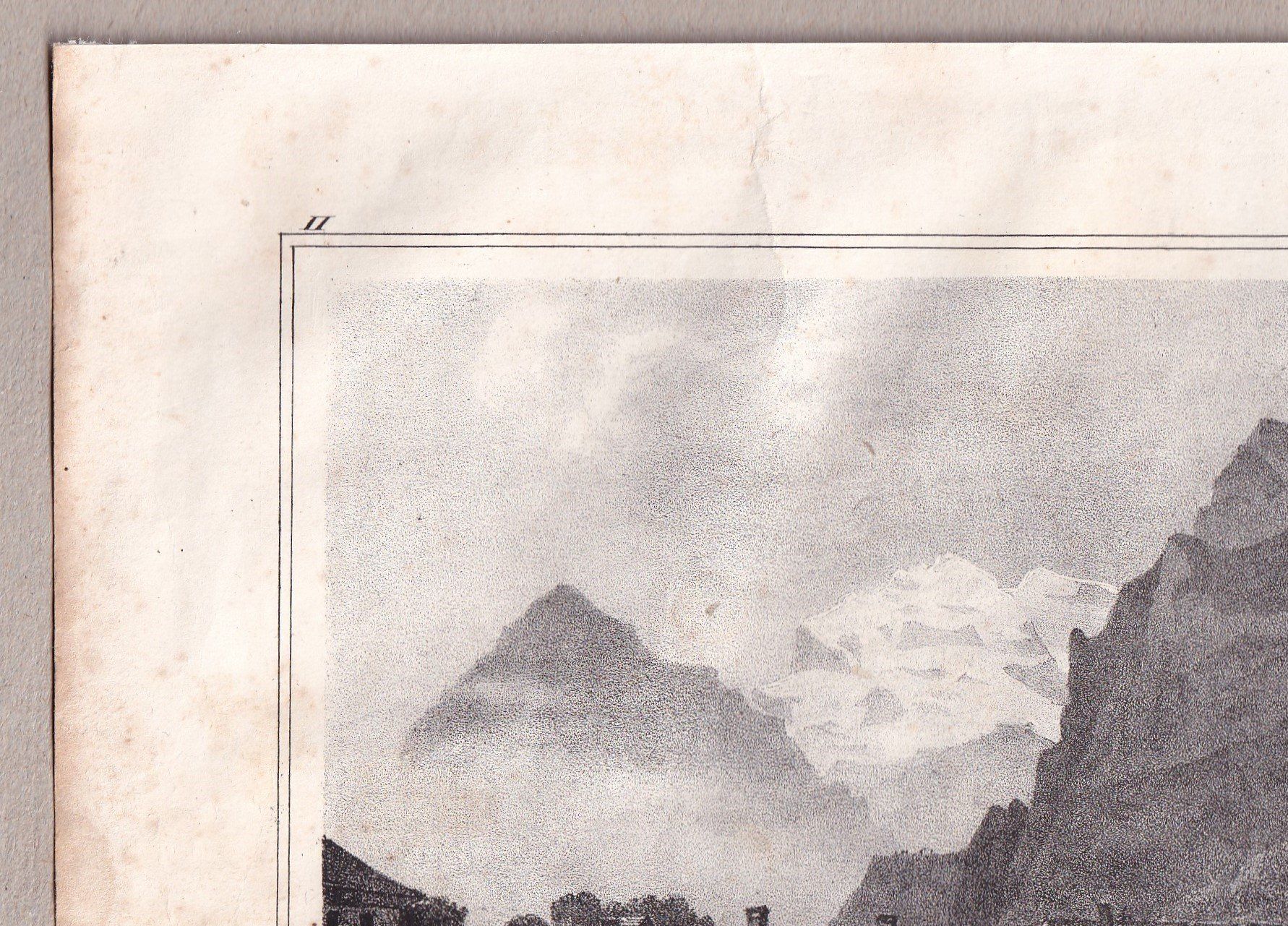Stiche: NÄFELS, LITHOGRAPHIE VON 1836-1845 – Gebraucht aus Grüningen von Kartensammler 2