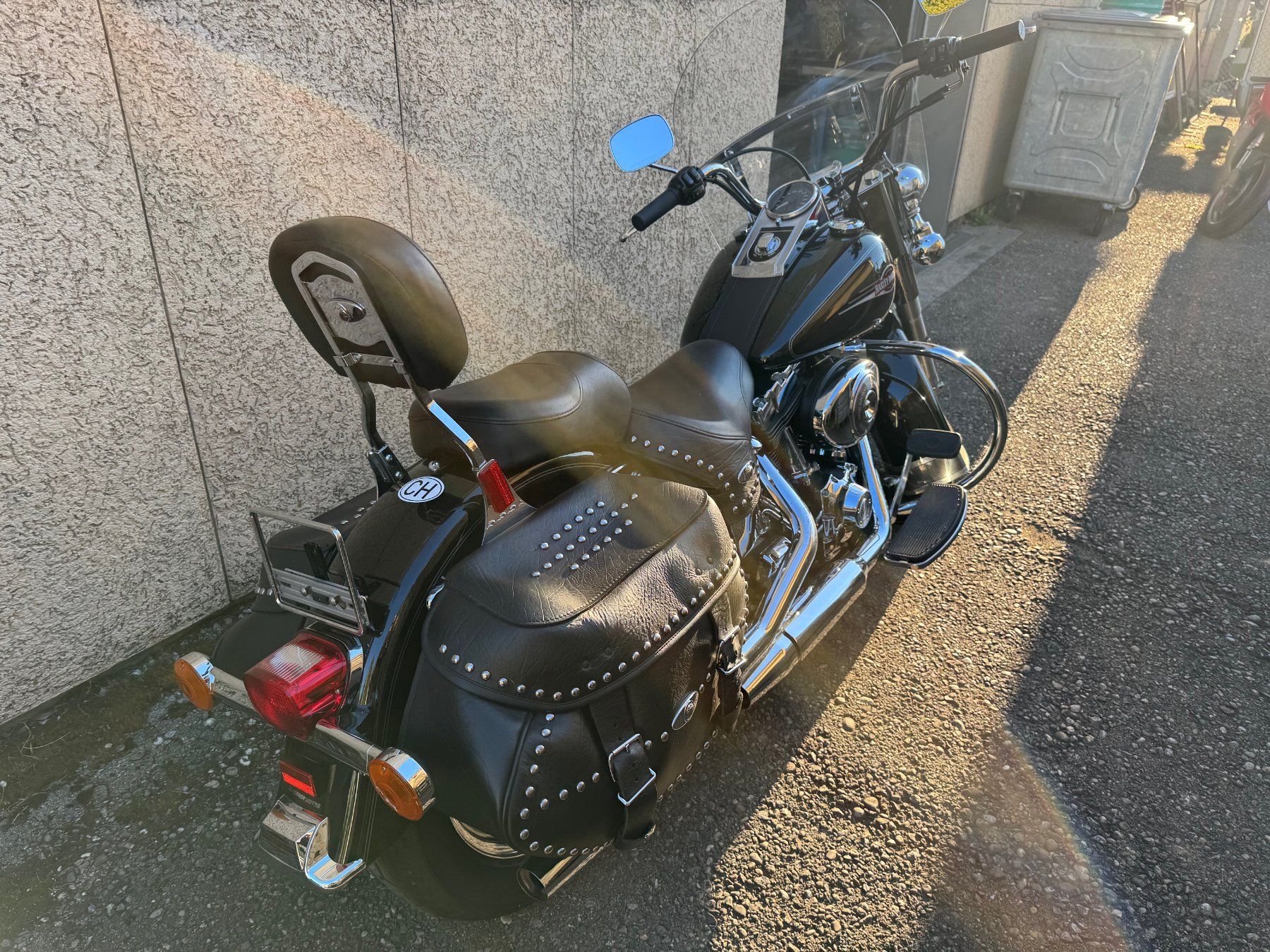Harley-Davidson Chopper: HARLEY-DAVIDSON FLSTC 1450 Softail Heritage Classic - Custom – Usato da Winterthur venduto da hepebi 2