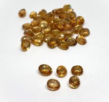 Lot 10 ct - 4-6 x Zircons jaunes - Valeur 600.- Fr