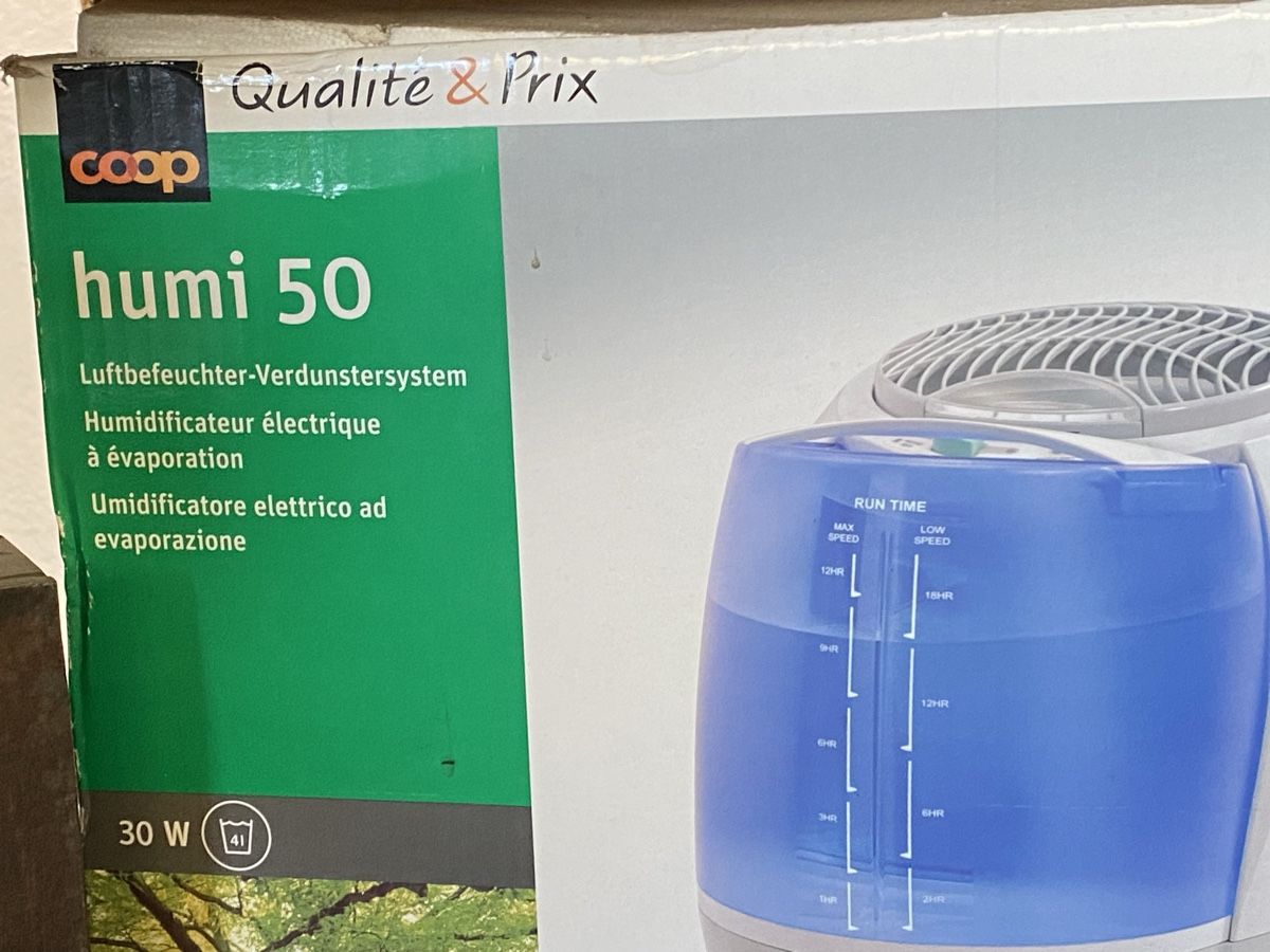 Umidificatori d'aria: Luftbefeuchter humi 50 von Satrap – Usato da Ennenda venduto da ZiskaGL 1