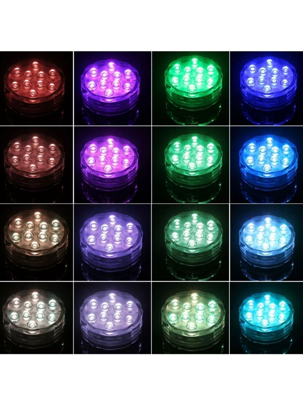 Piscine: +4X RGB LED Poolleuchte Schwimmbecken – Nuovo e nell'imballaggio originale da Amriswil venduto da JaJa-Express 8