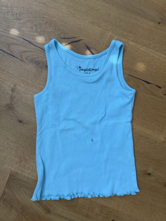 Tanktop hellblau Grösse 104