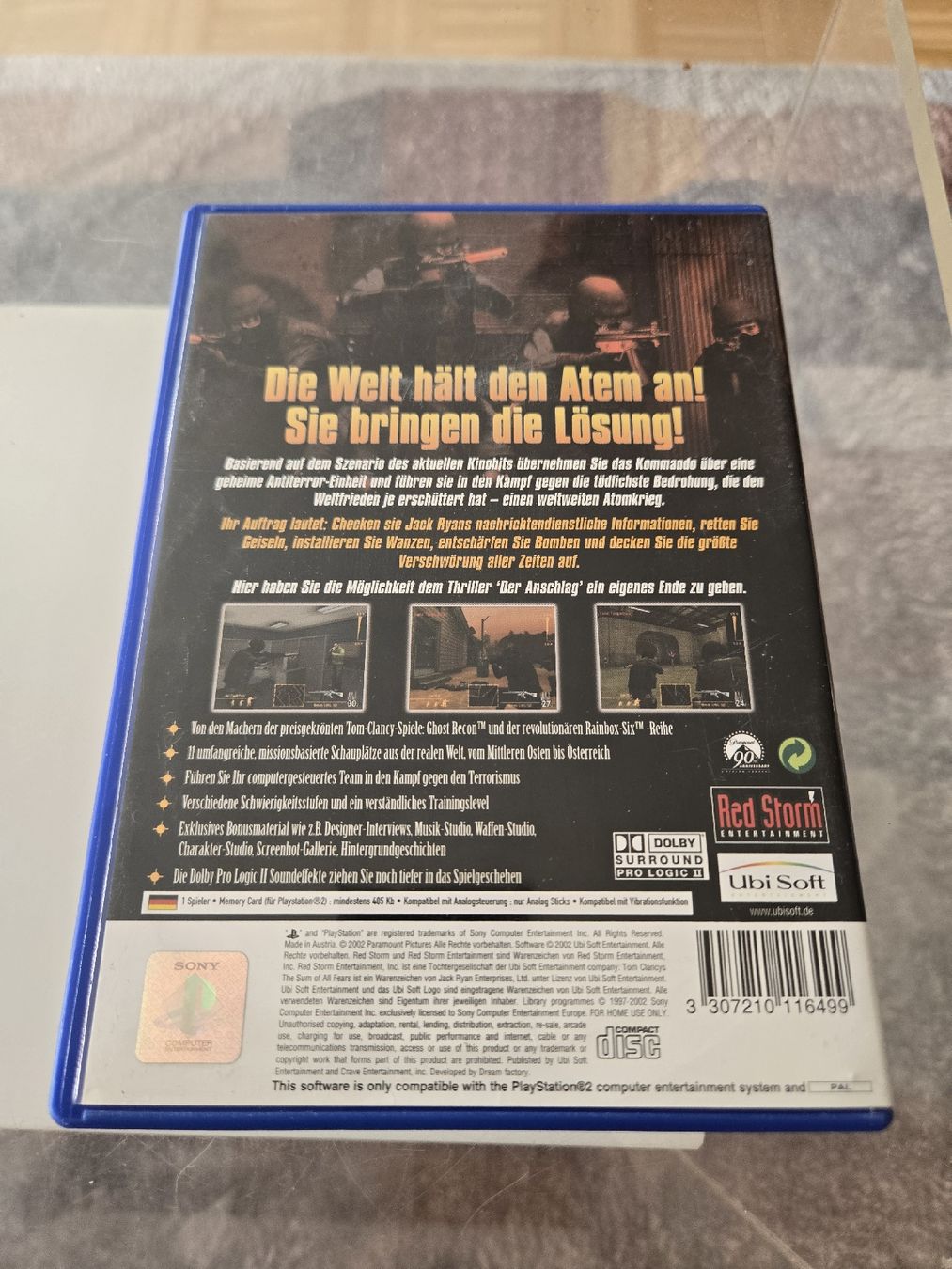 Giochi: Der Anschlag PS2 – Usato da Bussigny venduto da Kfdlt 1