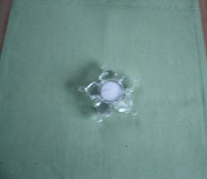Teelichter mit Glasuntersetzer weiss NEU
