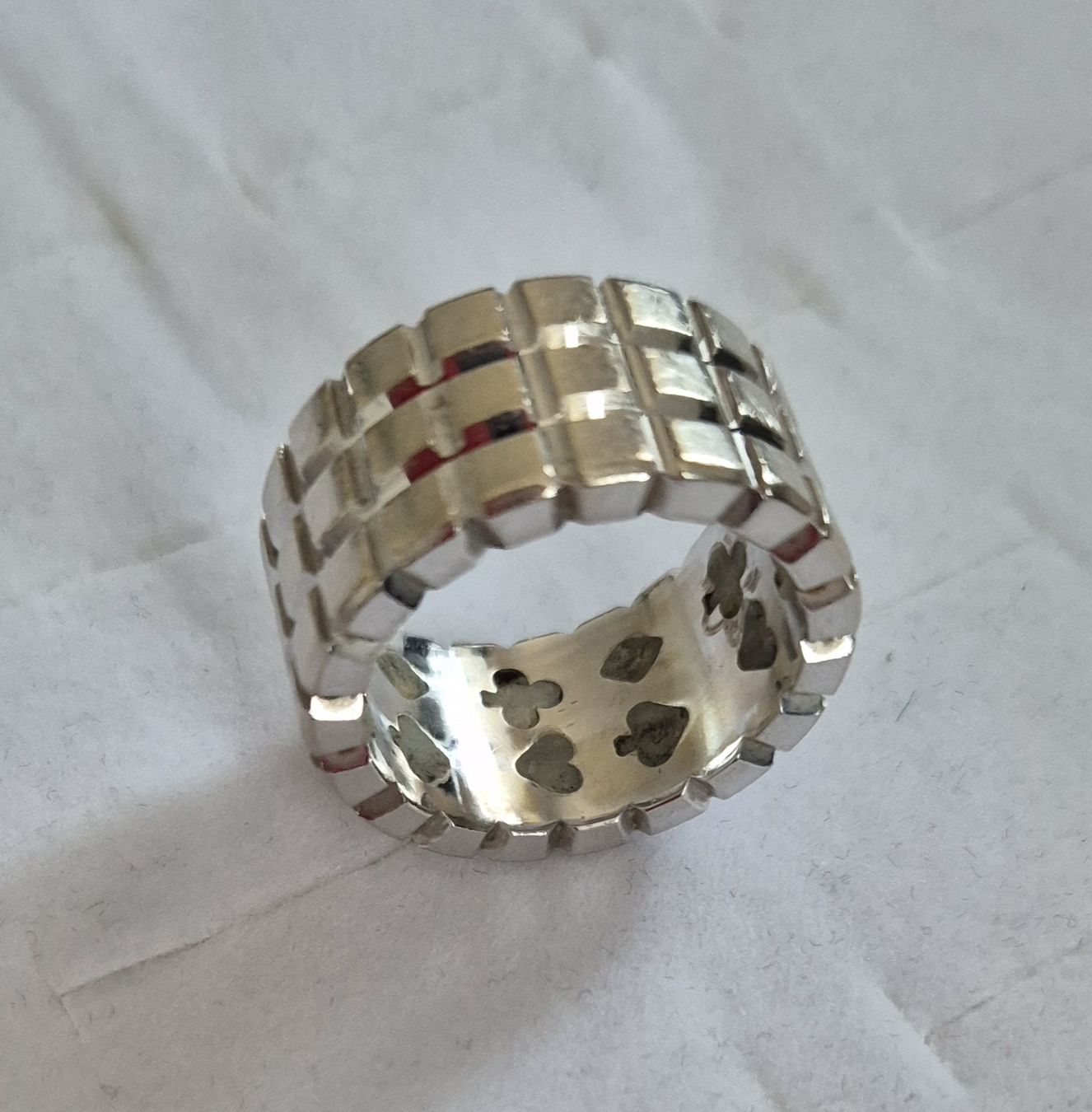 Anelli: Bague en or blanc 14 carats – Nuovo (secondo la descrizione) da st Gingolph venduto da Fast-fashion 1