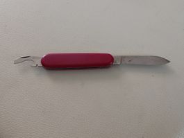 Victorinox Bantam Offiziersmesser rot gebraucht Dosenöffner