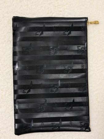 Maison Margiela Clutch schwarz mit Muster guter Zustand