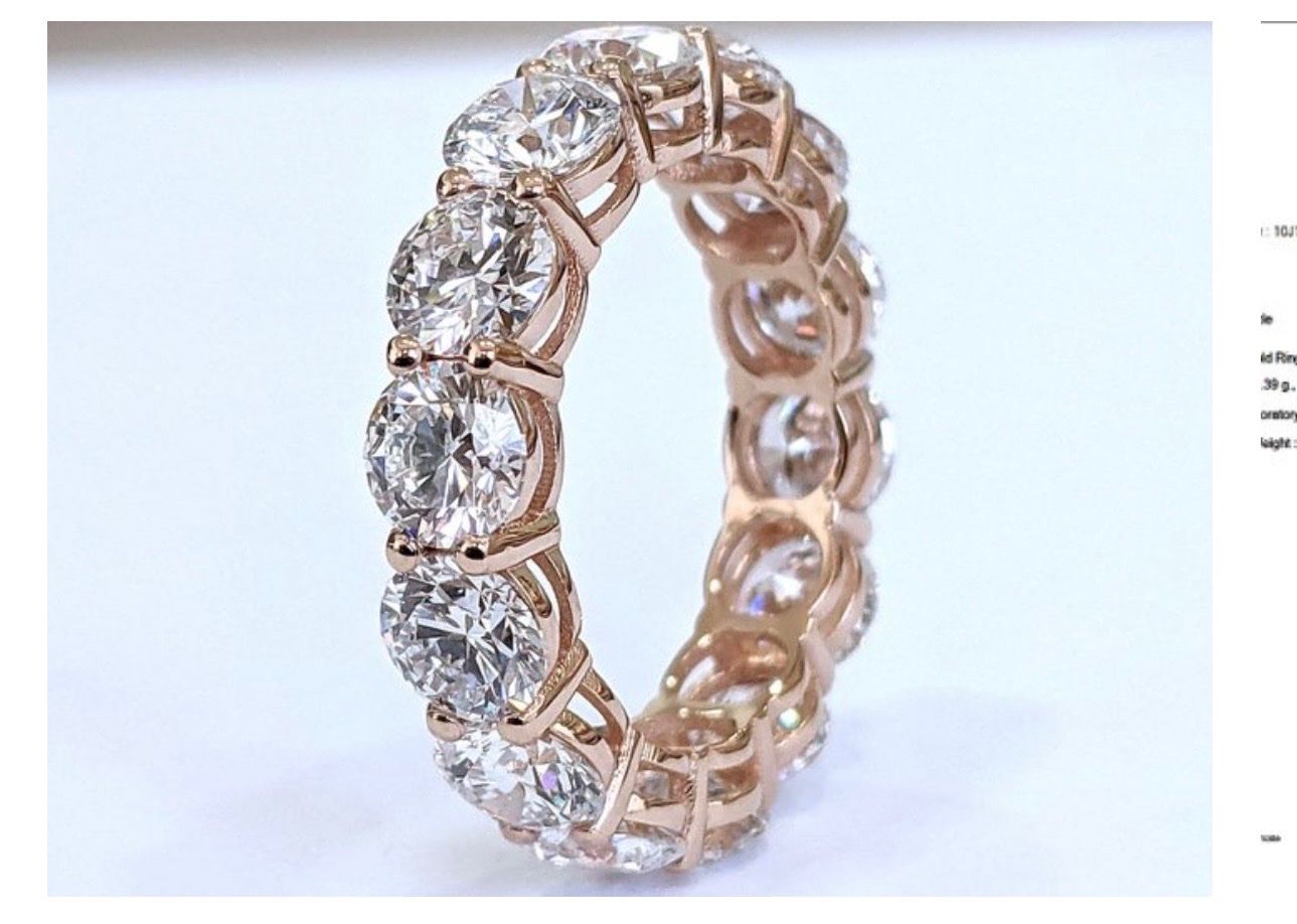 Anelli: Bague diamant lab 6,52 – Nuovo (secondo la descrizione) da Genève venduto da lka_65gh 1