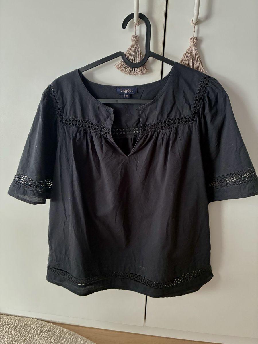 Caroll Camicette: Blouse Caroll noire 38 – Usato da Bulle venduto da ste_t2ng 1