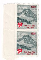 Soldaten Briefmarke **