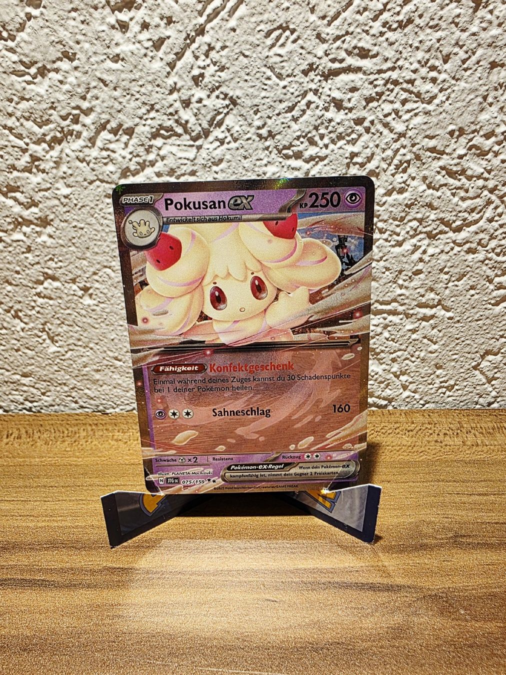 Pokémon Carte collezionabili: Pokusan EX 075/159 Reisegefährten  – Nuovo (secondo la descrizione) da Turin (Salins) venduto da Meeelll01
