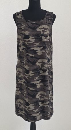 Camouflage Sommerkleid Tanktop Gr L, Neu