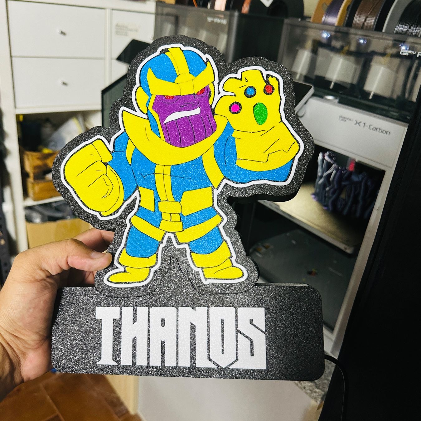 Lampade: Lightbox lampe led THANOS RGB – Nuovo (secondo la descrizione) da Vicques venduto da PAMB3D 5